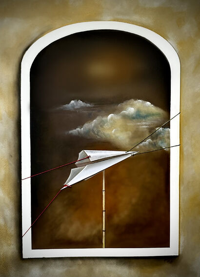 Wings of dreams - a Paint Artowrk by purnama chary kagithala